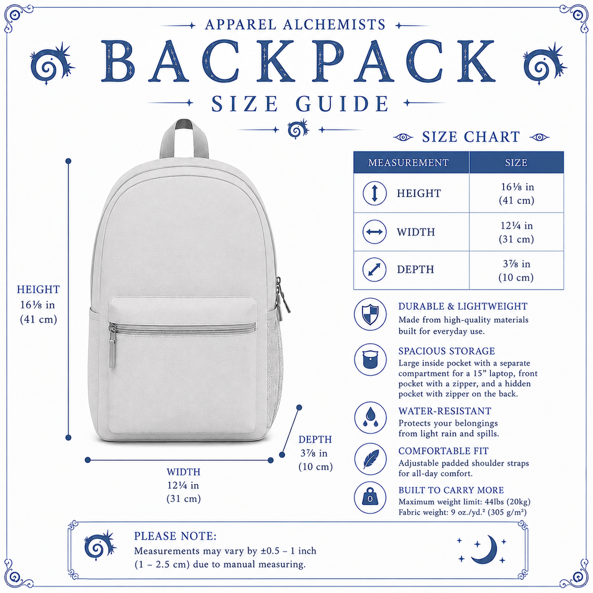 Curious After Dark Backpack