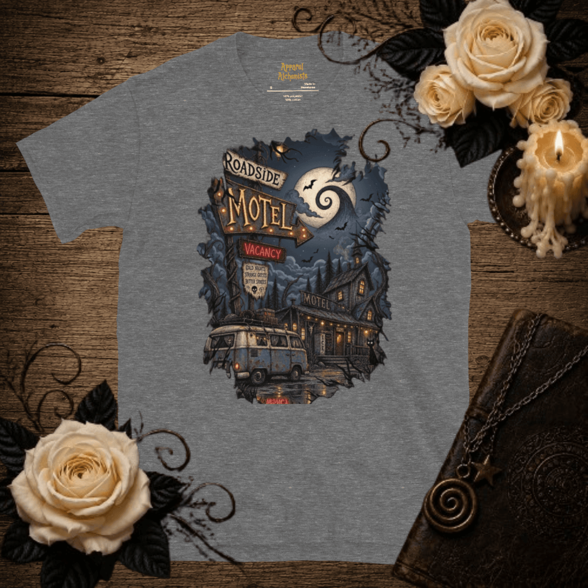 Vintage Roadside Motel Unisex T-Shirt
