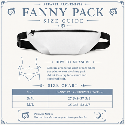 Midnight Tendrils Fanny Pack