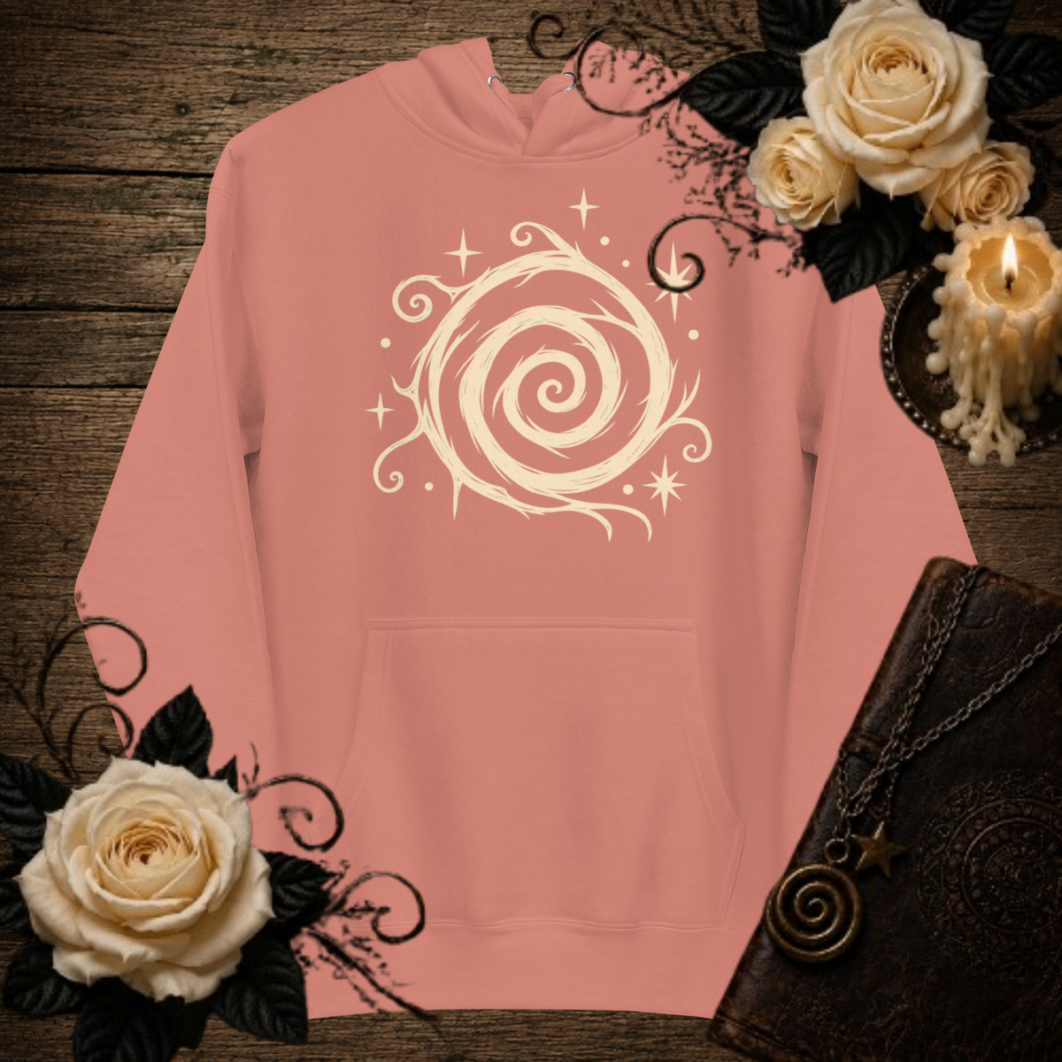 Rock, Paper, Scissors, Throat Punch Unisex Hoodie
